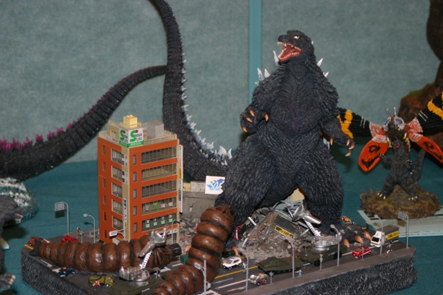 Godzilla and Mothra Model